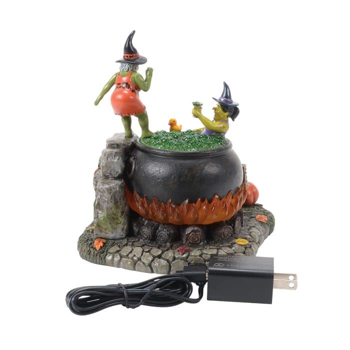 Bubble No More Troubles Halloween Village D56 Back Cords