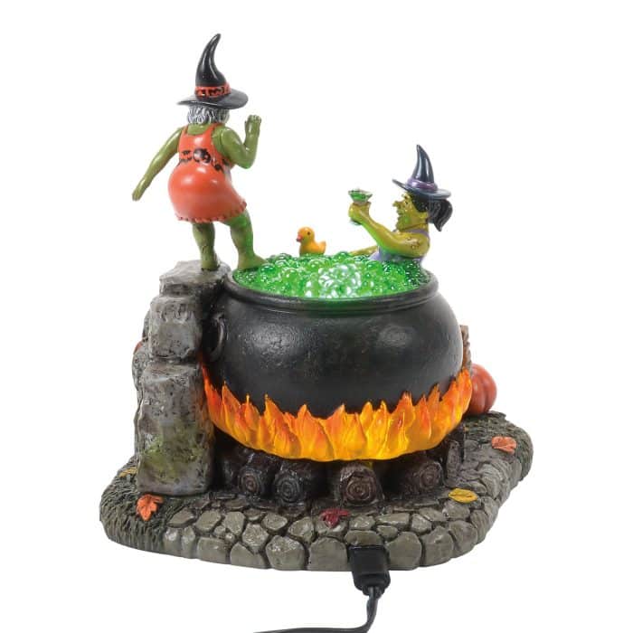Bubble No More Troubles Halloween Village D56 Front