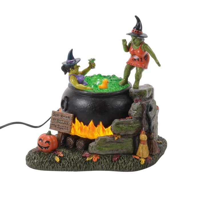 Bubble No More Troubles Halloween Village D56 Side Two