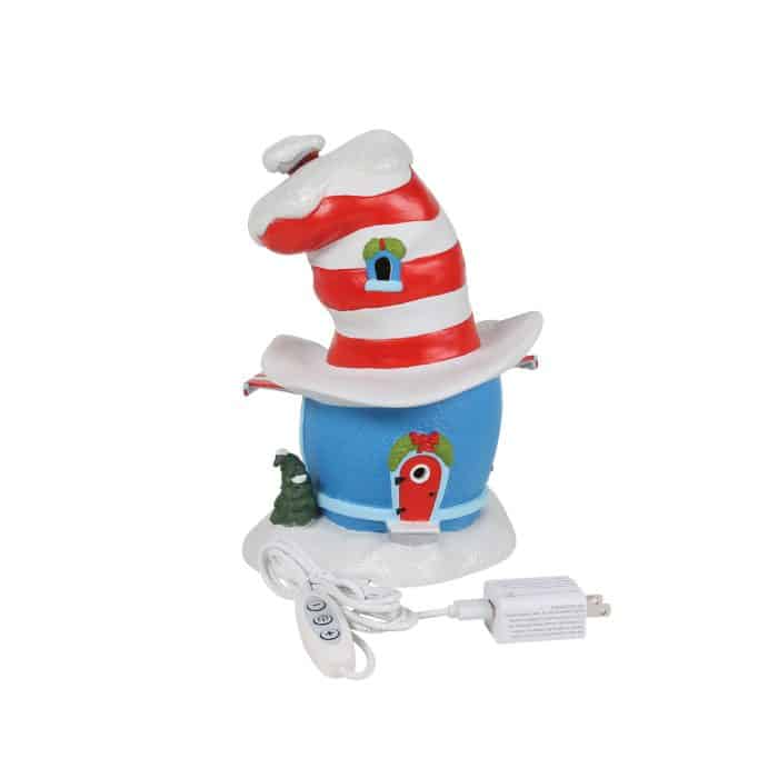 Cat in the Hat Haberdashery Grinch Village D56 Back Cord