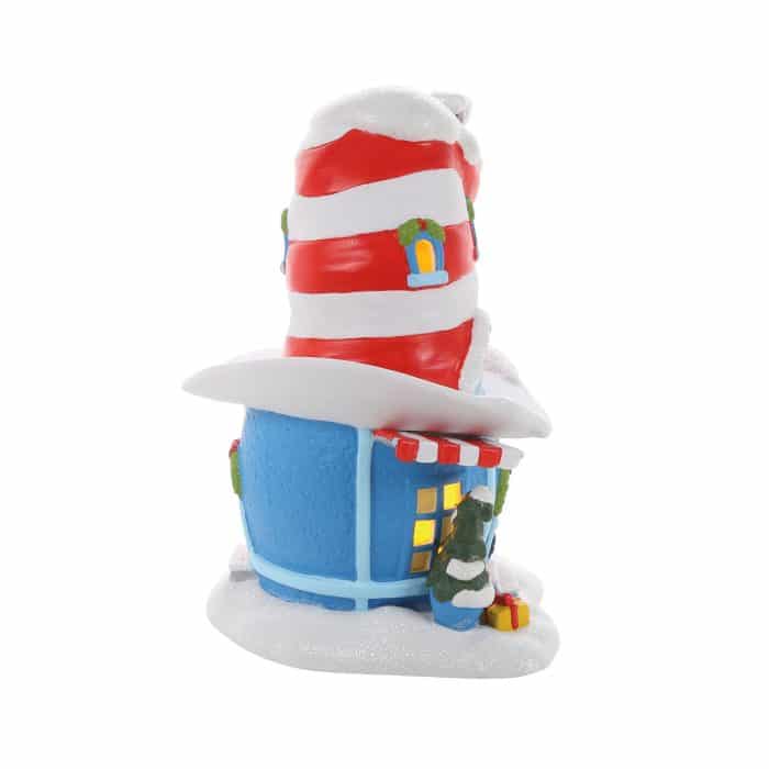 Cat in the Hat Haberdashery Grinch Village D56 Side Two