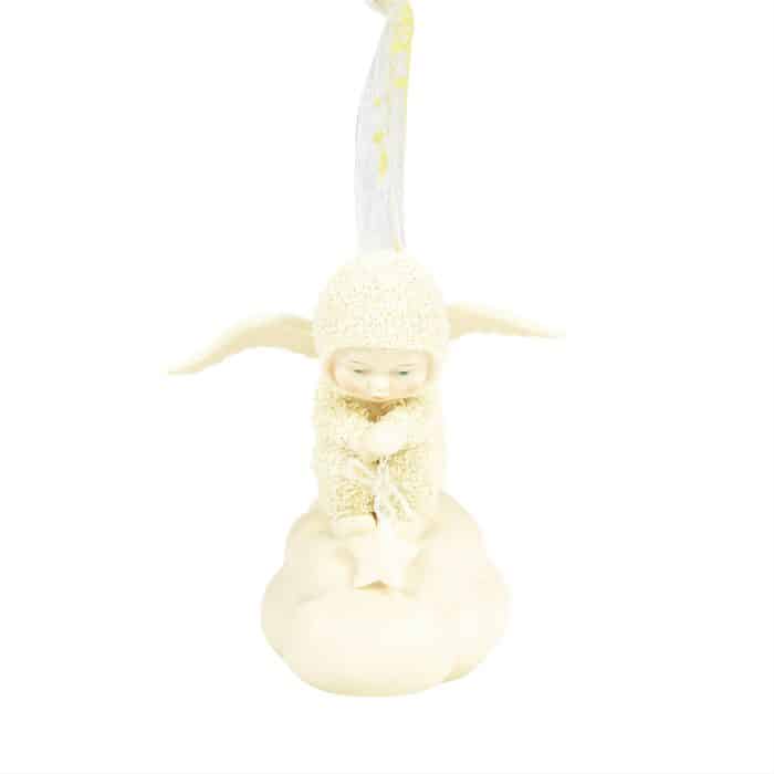 Catching Stars In Clouds Snowbabies Ornament Front