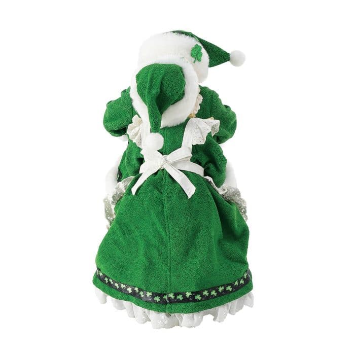 Celtic North Pole Sweethearts Possible Dreams Santa Figurine Side