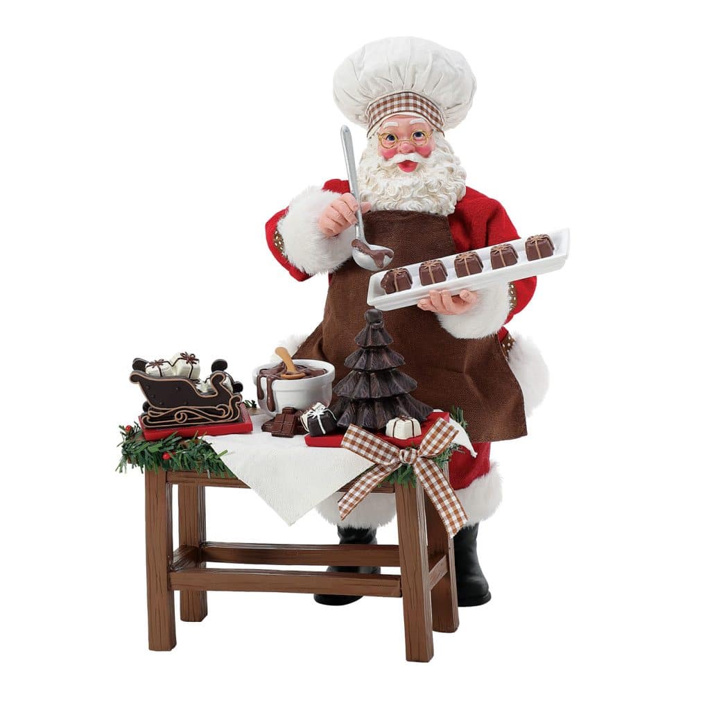 Chocolatier Possible Dreams Santa Figurine