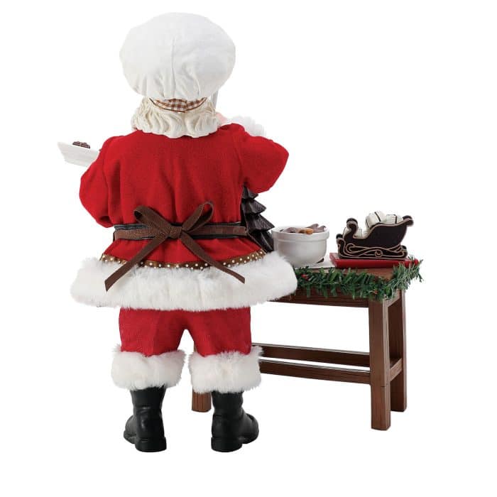 Chocolatier Possible Dreams Santa Figurine Back