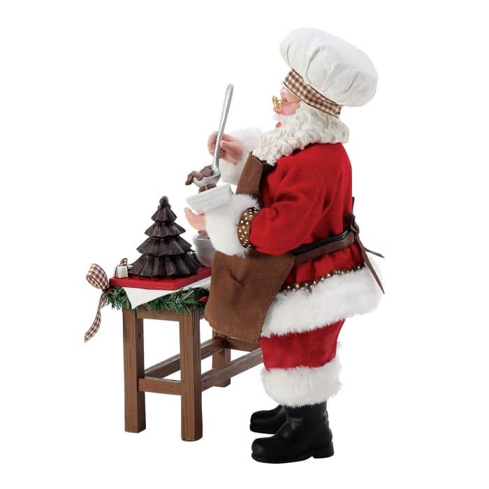 Chocolatier Possible Dreams Santa Figurine Side