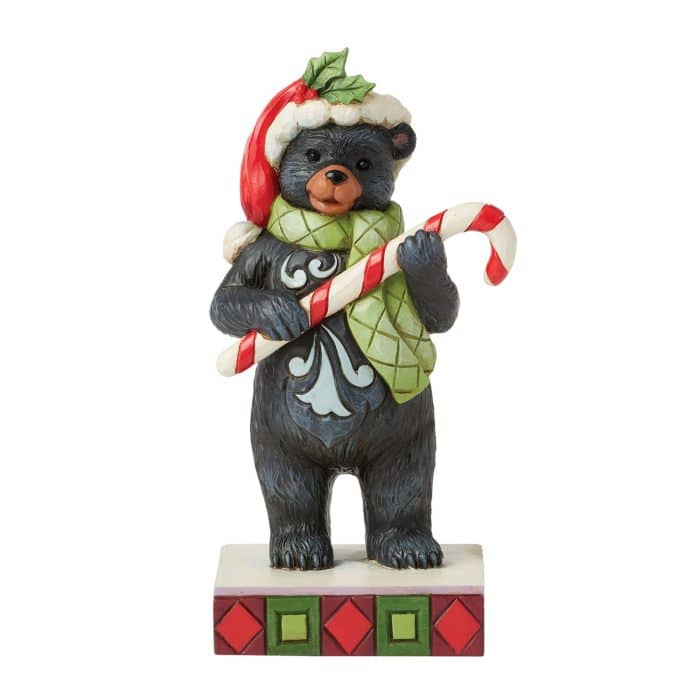 Christmas at the Lodge Bear Figurine by Jim Shore