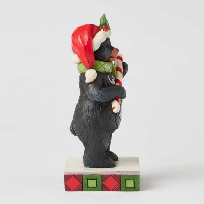 Christmas at the Lodge Bear Figurine by Jim Shore Side Two