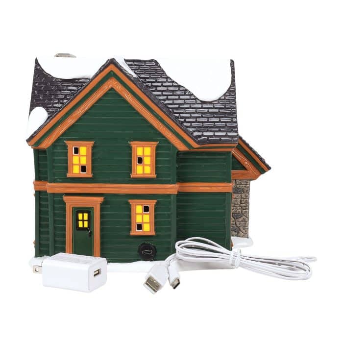 Christmas Lodge Snow Village D56 Back Cords