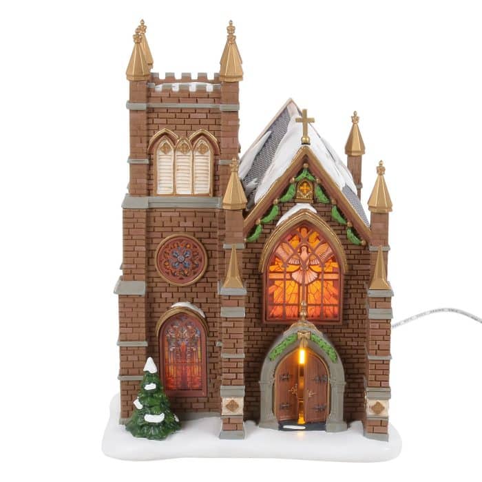 Church Fraternal Charity 50th Dickens Village D56 Front