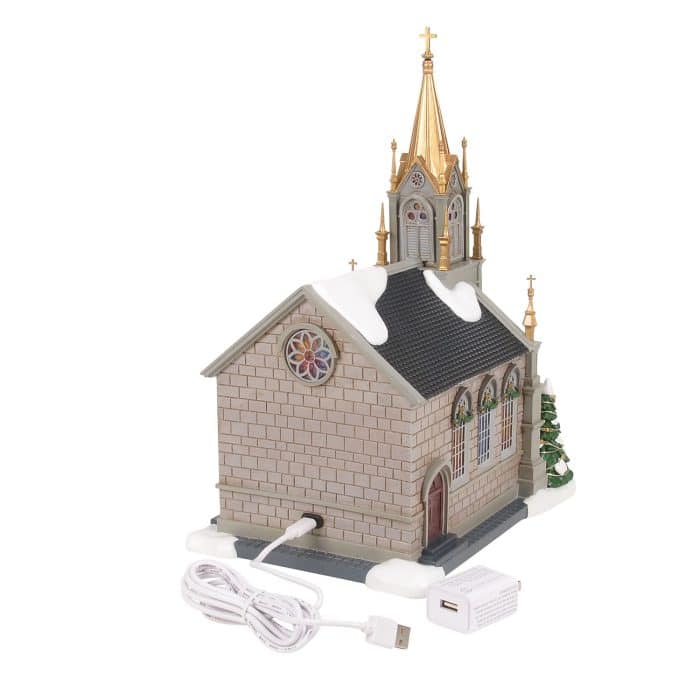 Church of Purposed Faith 50th Christmas in the City D56 Back Cords