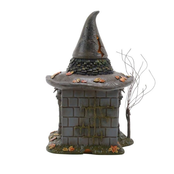Crypt of the Old Hag 50th Halloween Village D56 Le Back