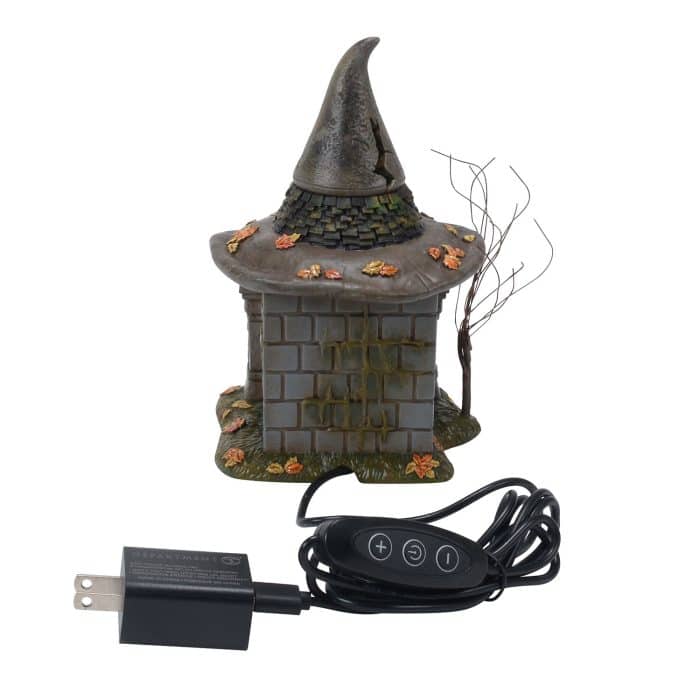 Crypt of the Old Hag 50th Halloween Village D56 Le Black Cord