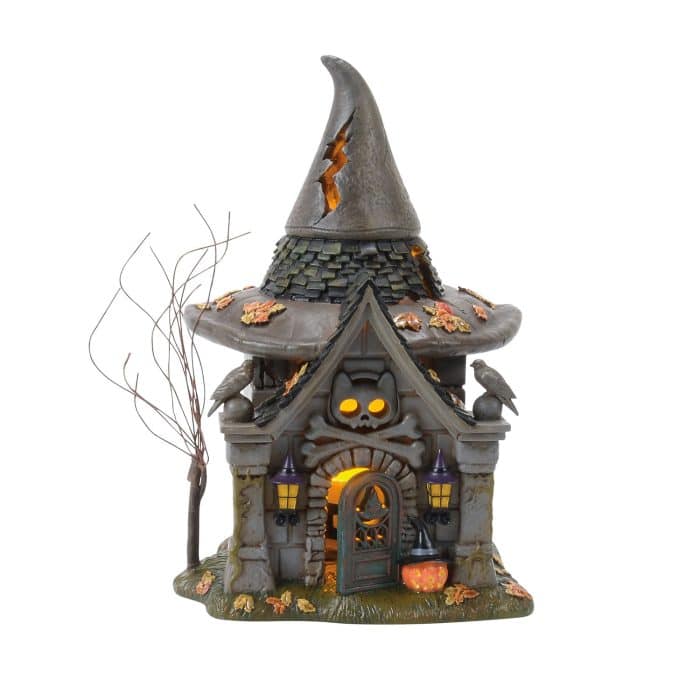 Crypt of the Old Hag 50th Halloween Village D56 Le Front