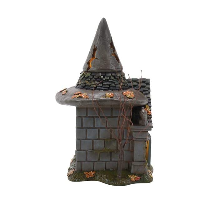 Crypt of the Old Hag 50th Halloween Village D56 Le Side