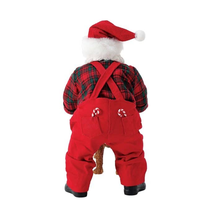 Fetch Possible Dreams Santa Figurine Back Santa