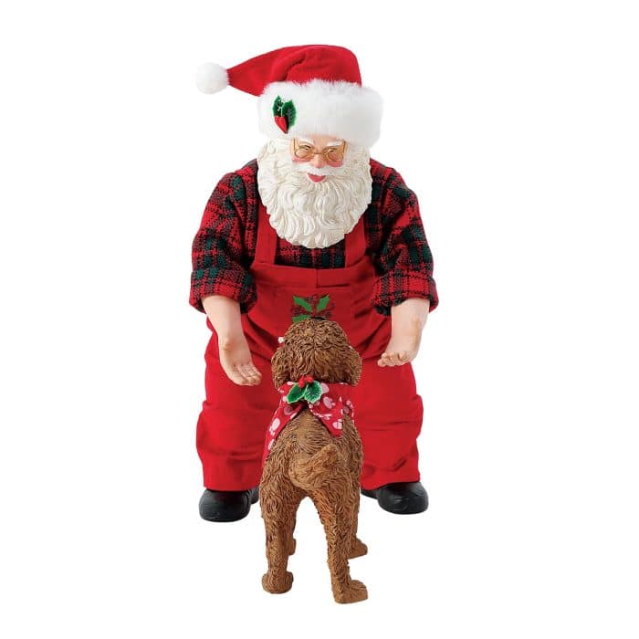 Fetch Possible Dreams Santa Figurine Side