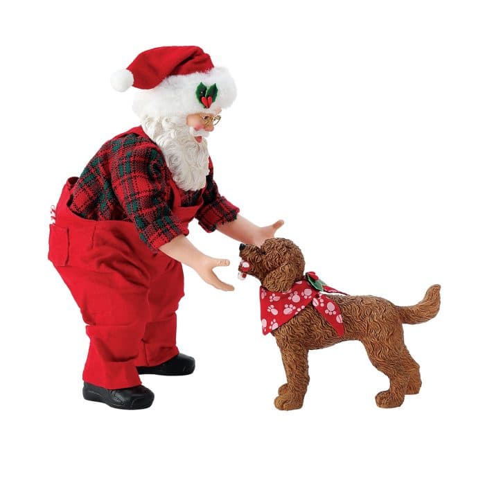Fetch Possible Dreams Santa Figurine Side Two
