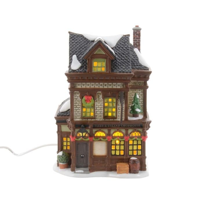Fleet  Strand Chophouse Dickens Village D56 Front
