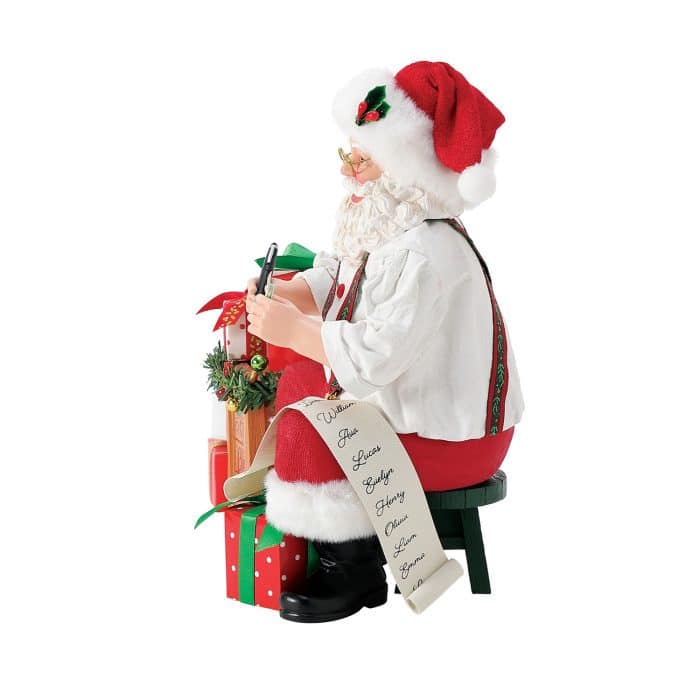 for You Possible Dreams Santa Figurine Side
