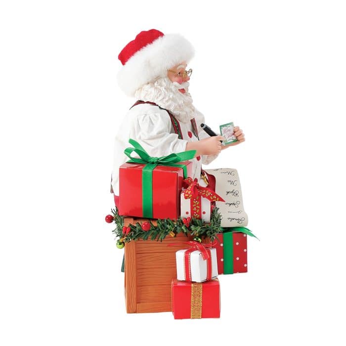 for You Possible Dreams Santa Figurine Side Two