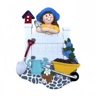 Gardeners Life Ornament Personalize
