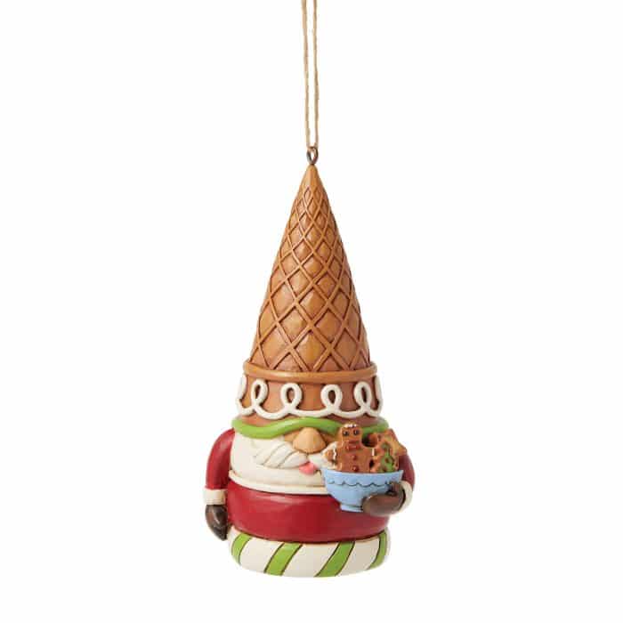 Gingerbread Cookie Bowl Gnome Ornament by Jim Shore