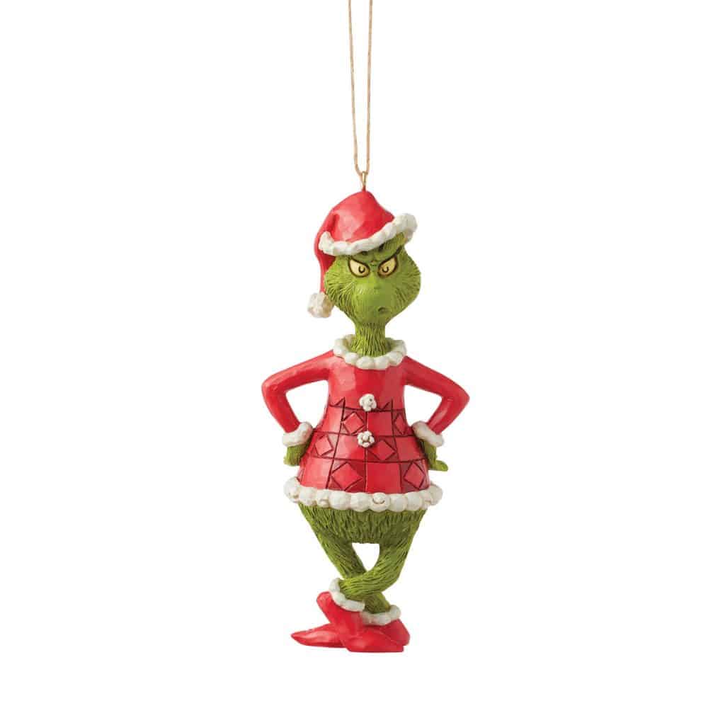 Grinch Hands On Hips Ornament By Jim Shore