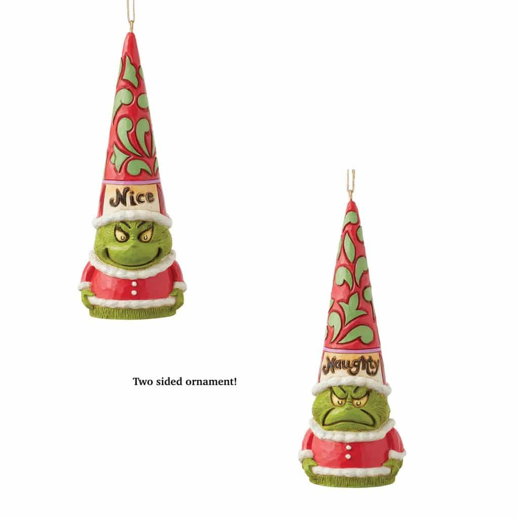 Grinch Naughtynice Ornament by Jim Shore
