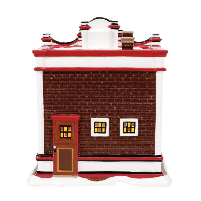 Hersheys Fine Confections Snow Village D56 Back
