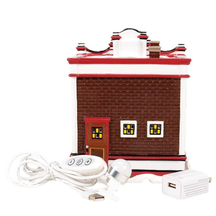 Hersheys Fine Confections Snow Village D56 Back Cords
