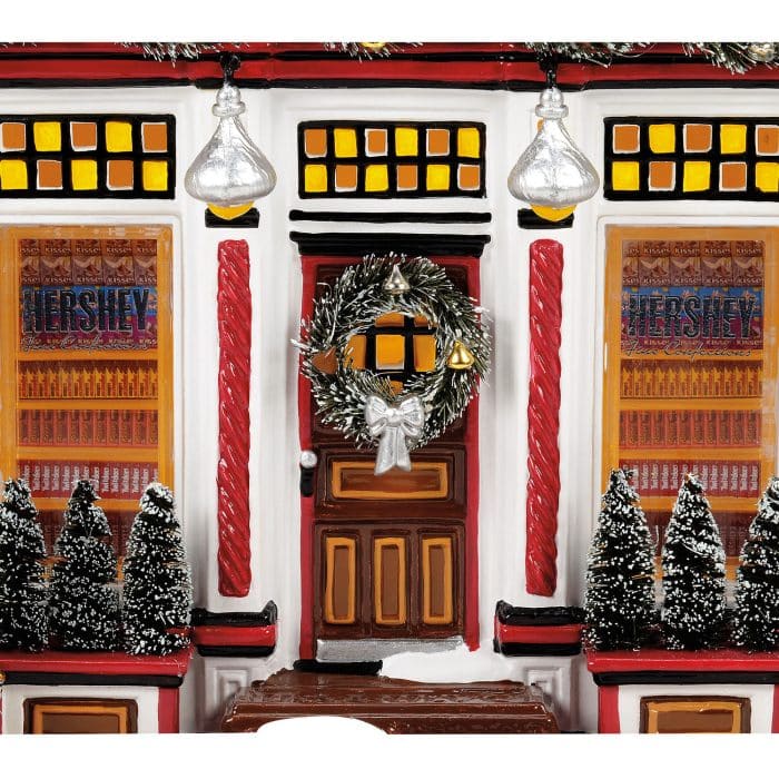 Hersheys Fine Confections Snow Village D56 Close Up