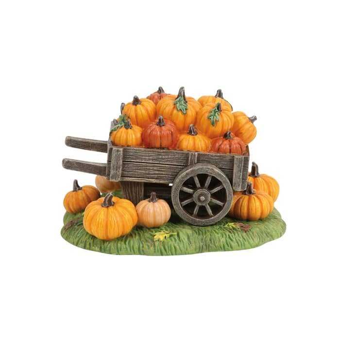 Hey There Pumpkin Snow Village D56 Side Two