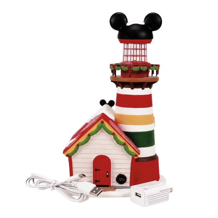 Keeping a Watch for Santa Disney Village D56 Back Cords