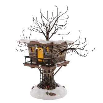 Kevin's Tree House Snow Village D56