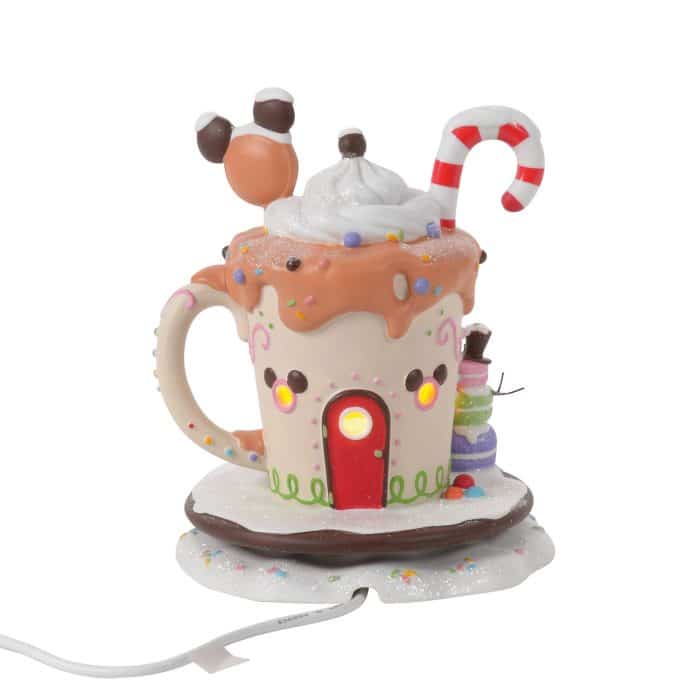 Mickeys Peppermint Cafe Disney Village D56 Back