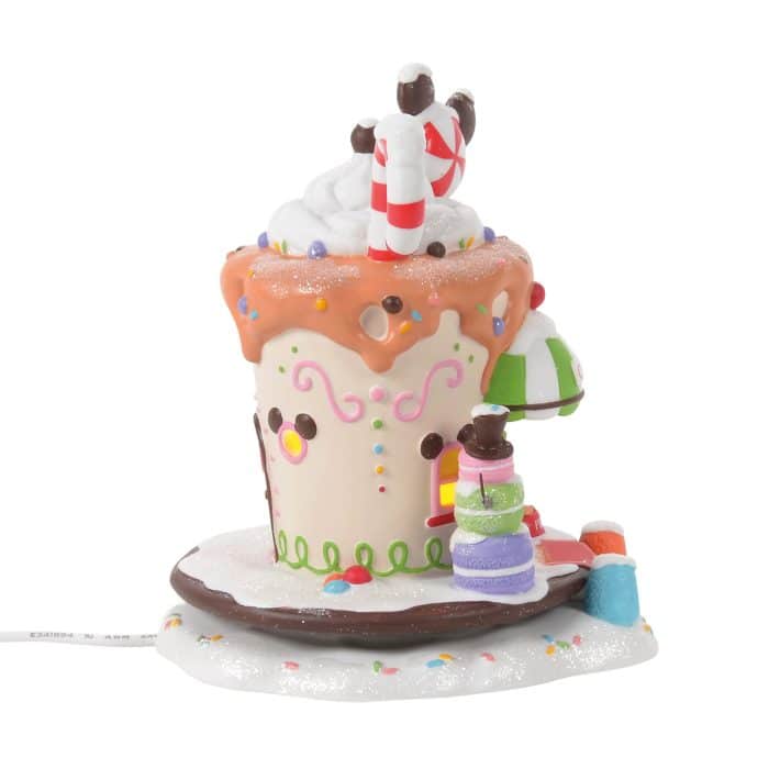 Mickeys Peppermint Cafe Disney Village D56 Side Two