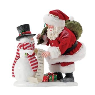 Nice List Possible Dreams Santa Figurine