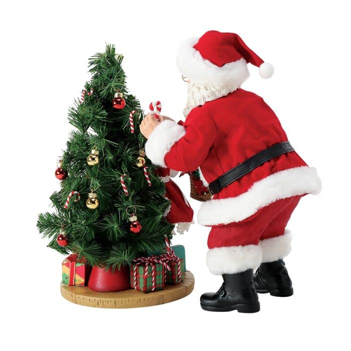 Nothing Sweeter Possible Dreams Santa Figurine Back