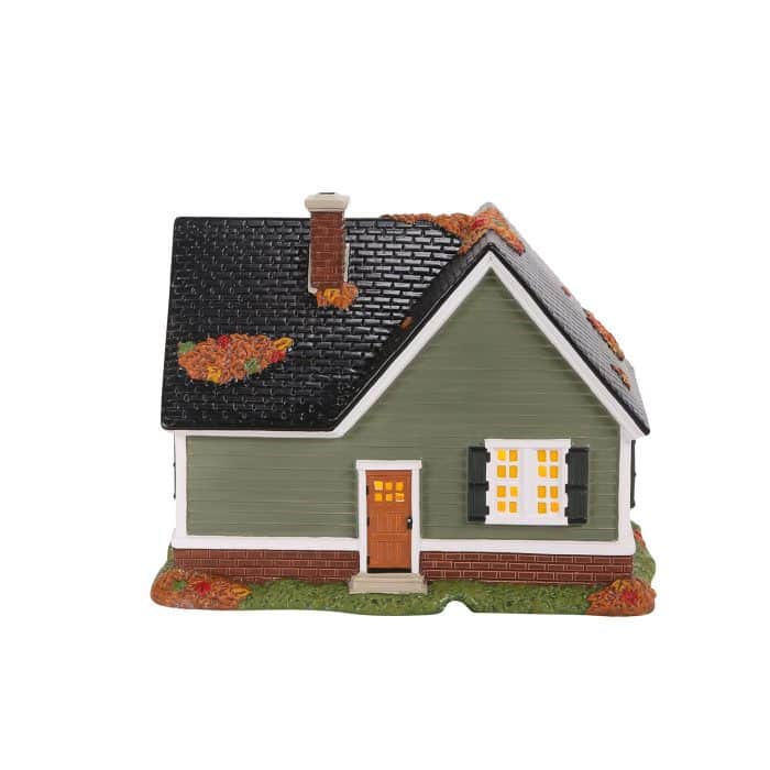 November 13th Again Halloween Village D56 Back