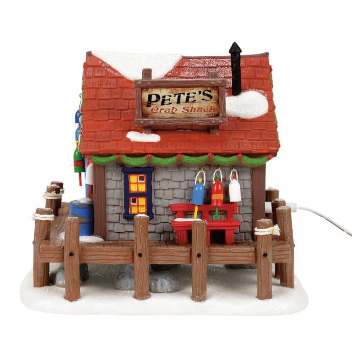 Petes Crabby Christmas Disney Village D56 Side Two