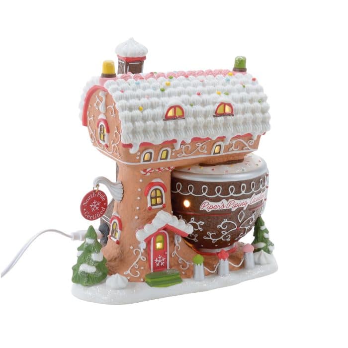 Pipers Piping Academy North Pole Village D56
