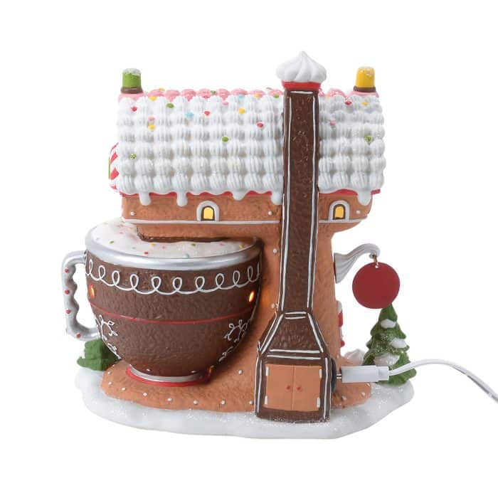 Pipers Piping Academy North Pole Village D56 Back