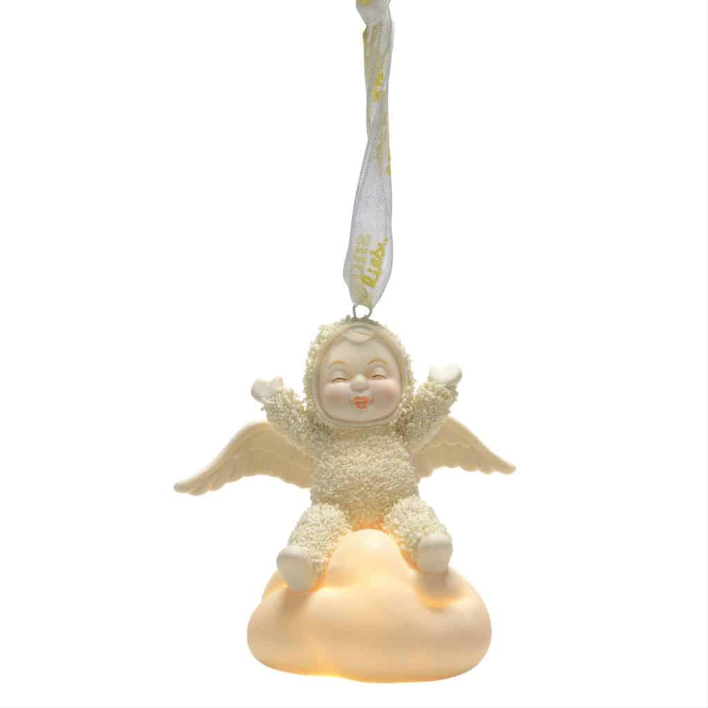Playing in Clouds Snowbabies Ornament
