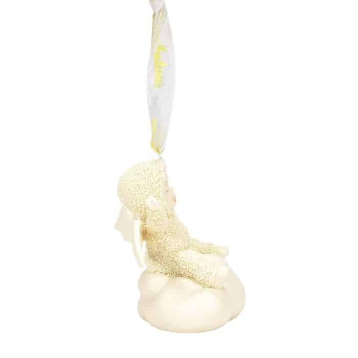 Playing In Clouds Snowbabies Ornament Side Two