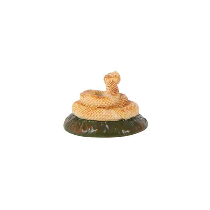 Rattlers Snakes Village Dept 56 Yellow Back