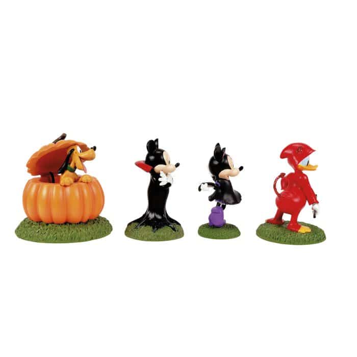 Ready for Tricks  Treats Disney Pumpkintown D56 Side Two