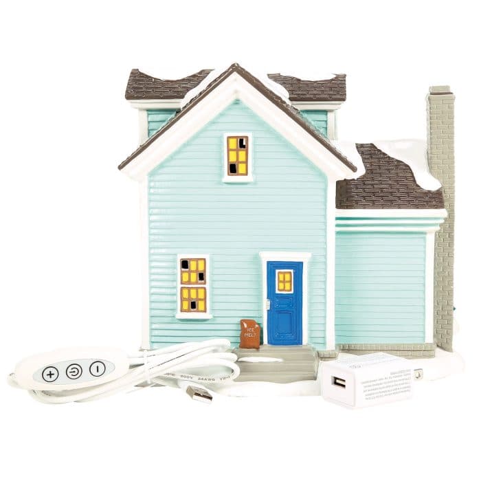 Rudolph House Snow Village D56 Back Cord