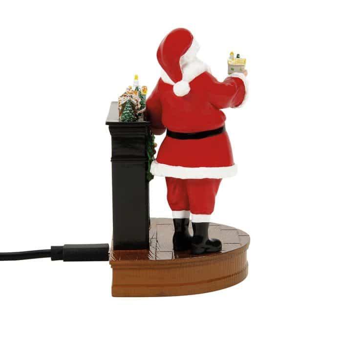 Santa Comes to Town 2026 50th Snow Village D56 Limited Edition Side
