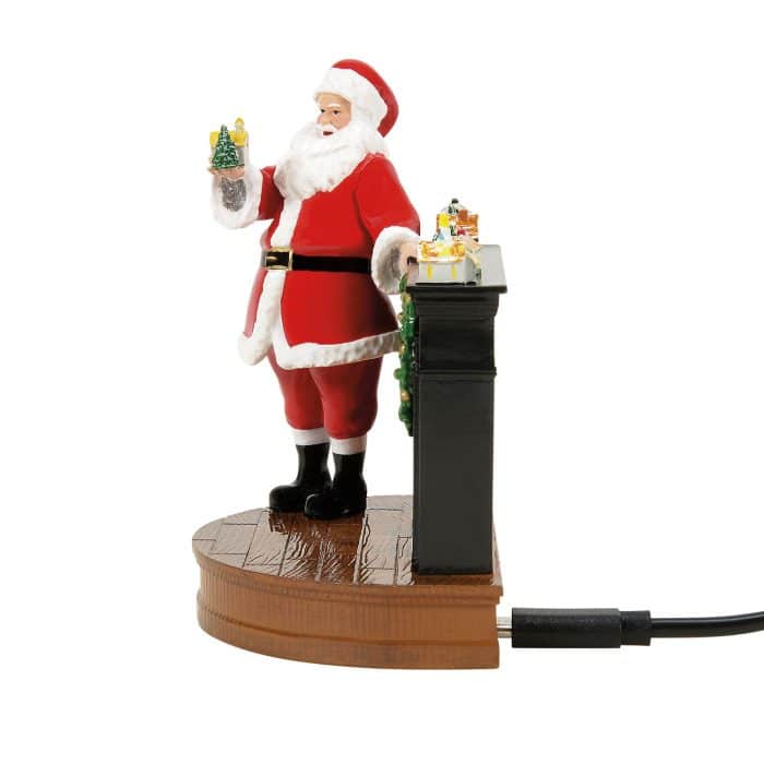 Santa Comes to Town 2026 50th Snow Village D56 Limited Edition Side Two